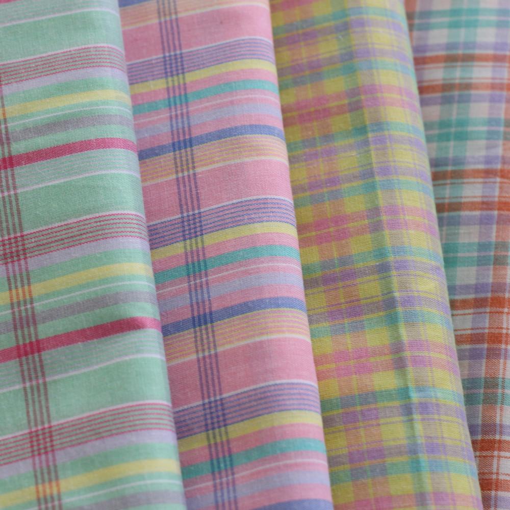 (11차 재입고) 빈티지 체크 원단