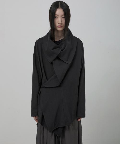 Kaya Layered Jaket (FL-052_Black)