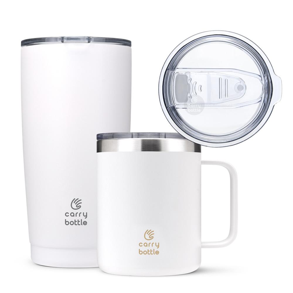 캐리보틀 스탠다드(텀블러&머그)전용 슬라이드뚜껑(AS소재)