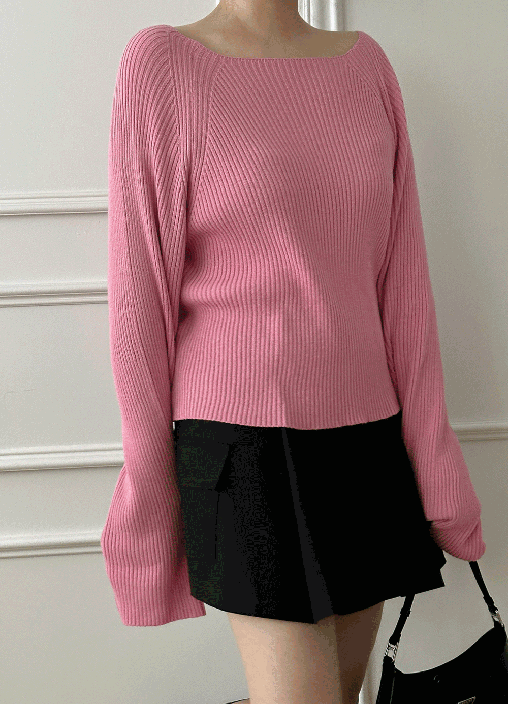 [ORDER] 베니 골지 보트넥 니트 ( 4 color )