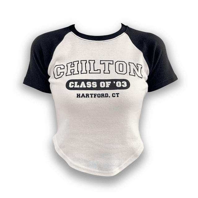 Hailey Raglan Cropped T-shirt - 3colors