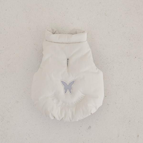 에센셜 발열 패딩 - 크림