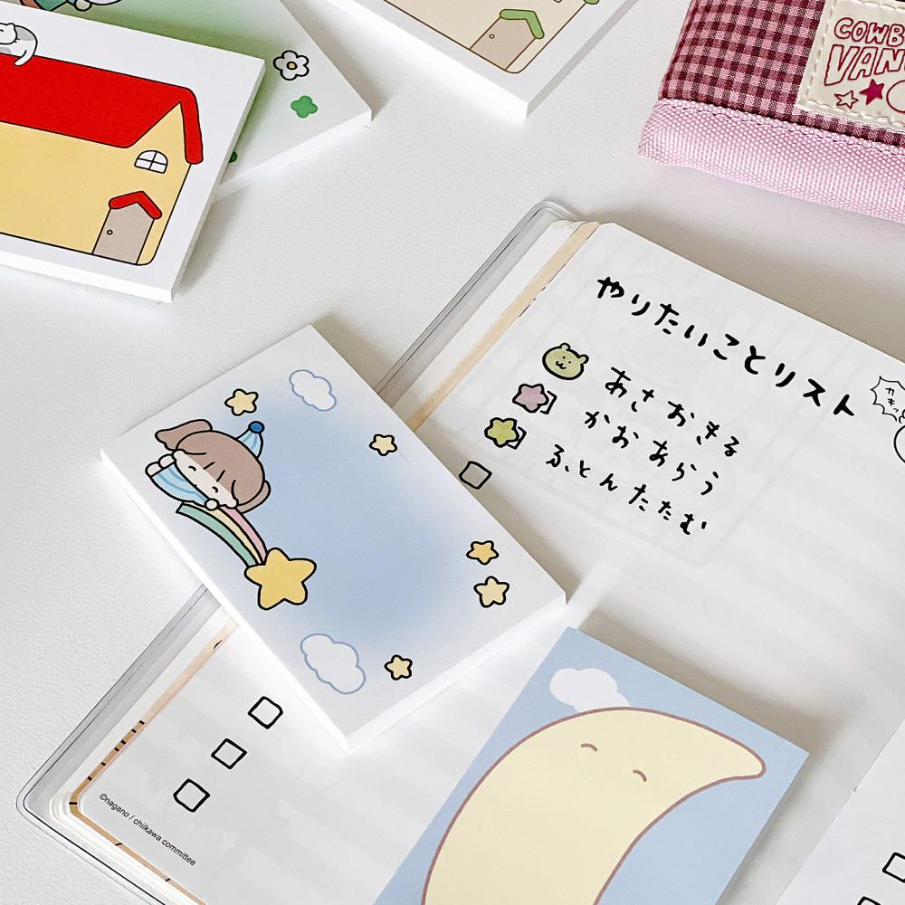 [룸룸] 미니 메모패드 4종