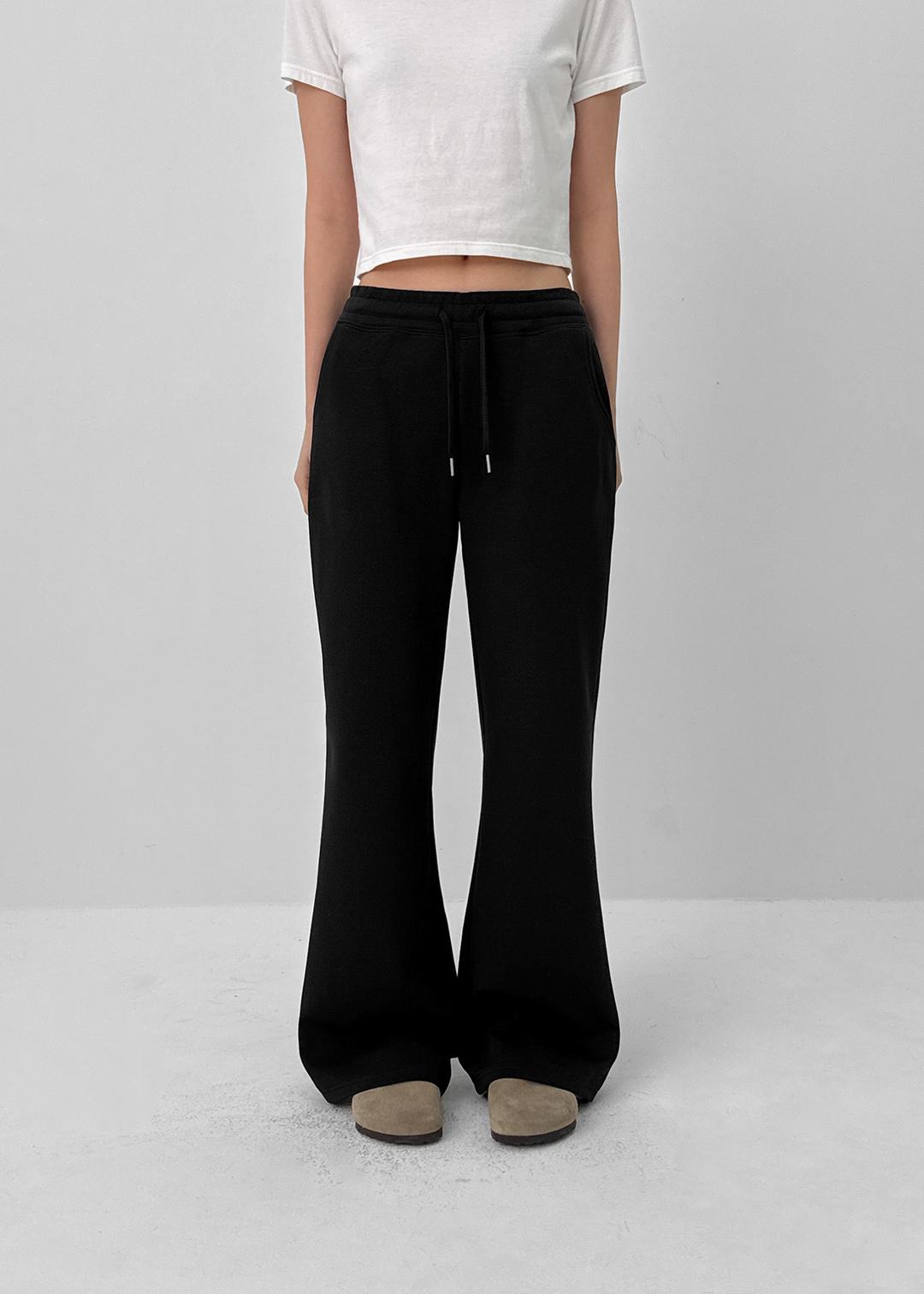 블랙업 [MADE] 비엔트 속기모 부츠컷 밴딩팬츠