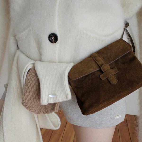 Serrault Mini Saddle Bag (Suede Brown)