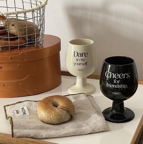 레터링 모노 고블렛 (2colors)