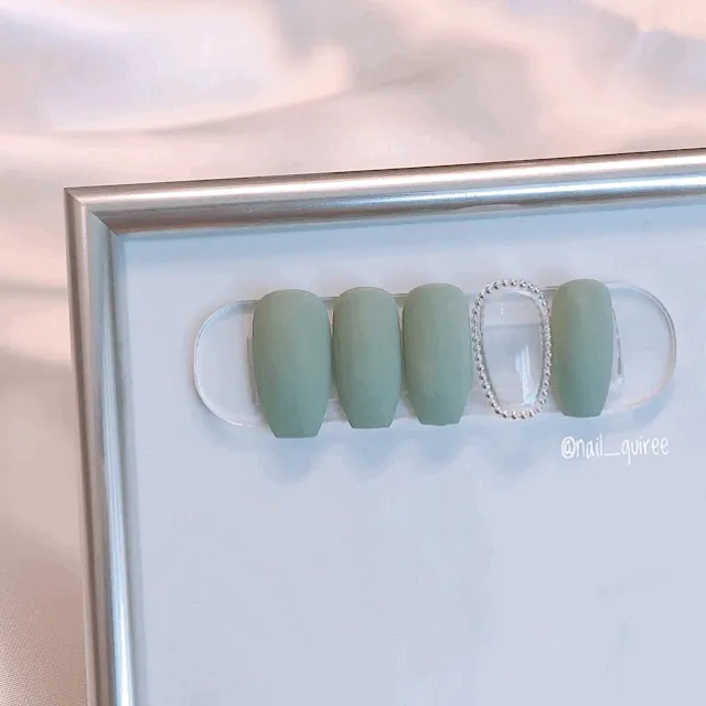 심플라인체인 수제네일팁 붙이는 셀프젤