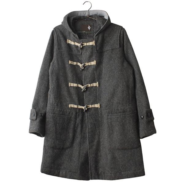 G-STAGE57%울&21%모헤어 빈티지더플후디코트 / Man