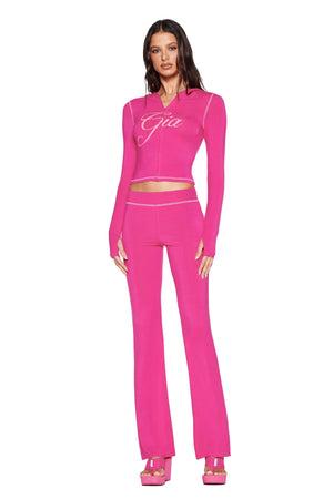 BLARE TRACKPANT - HOT PINK