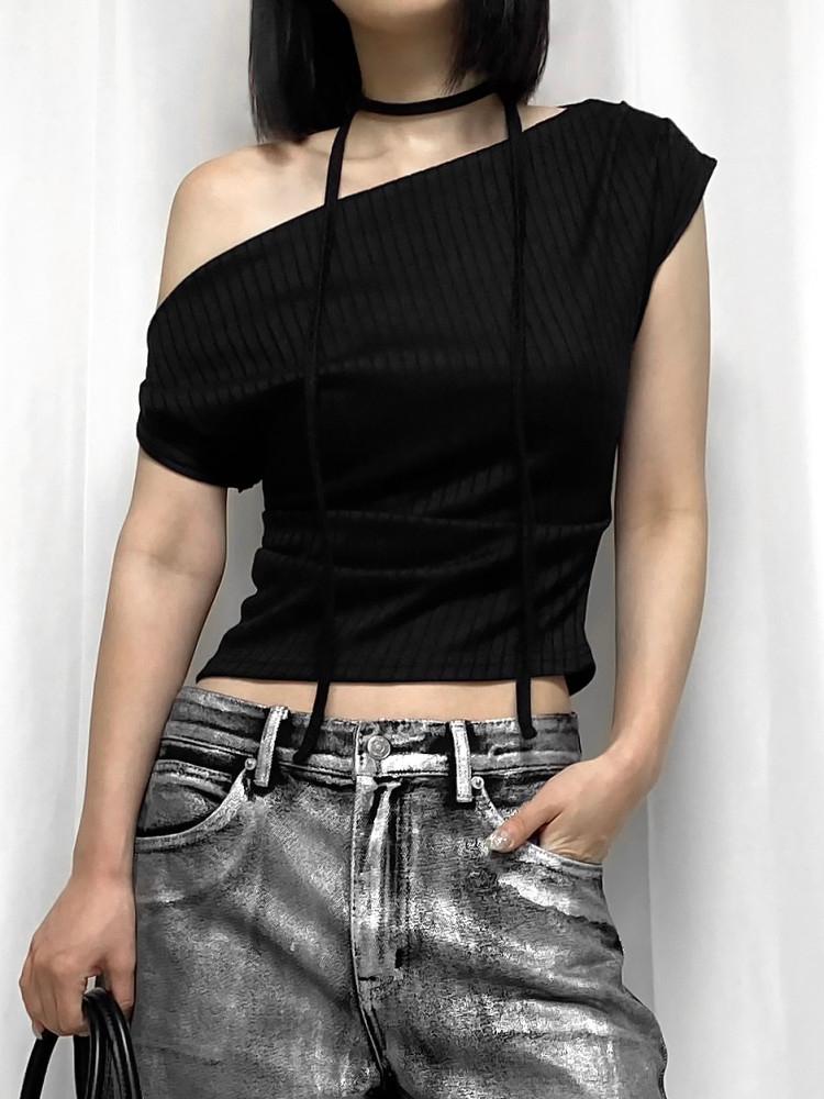 (타이set) 벨르 언발 티셔츠 (3color)