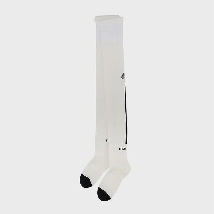Fur Point Over Knee Socks_O/White