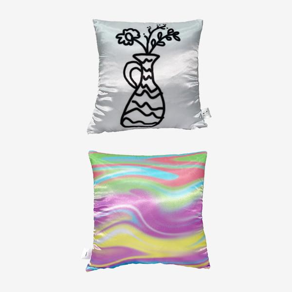 블루레이지 | cushion cover 04. LOUGH SHERBET