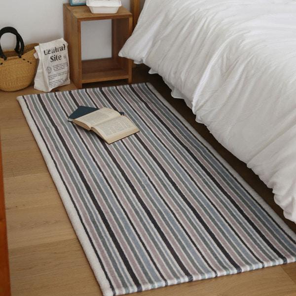 맬빌 빈티지 스트라이프 미니 러그