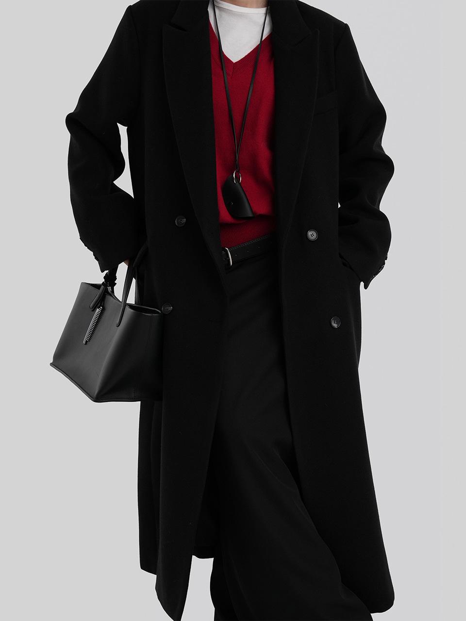 어텀 [made]맥시울더블코트