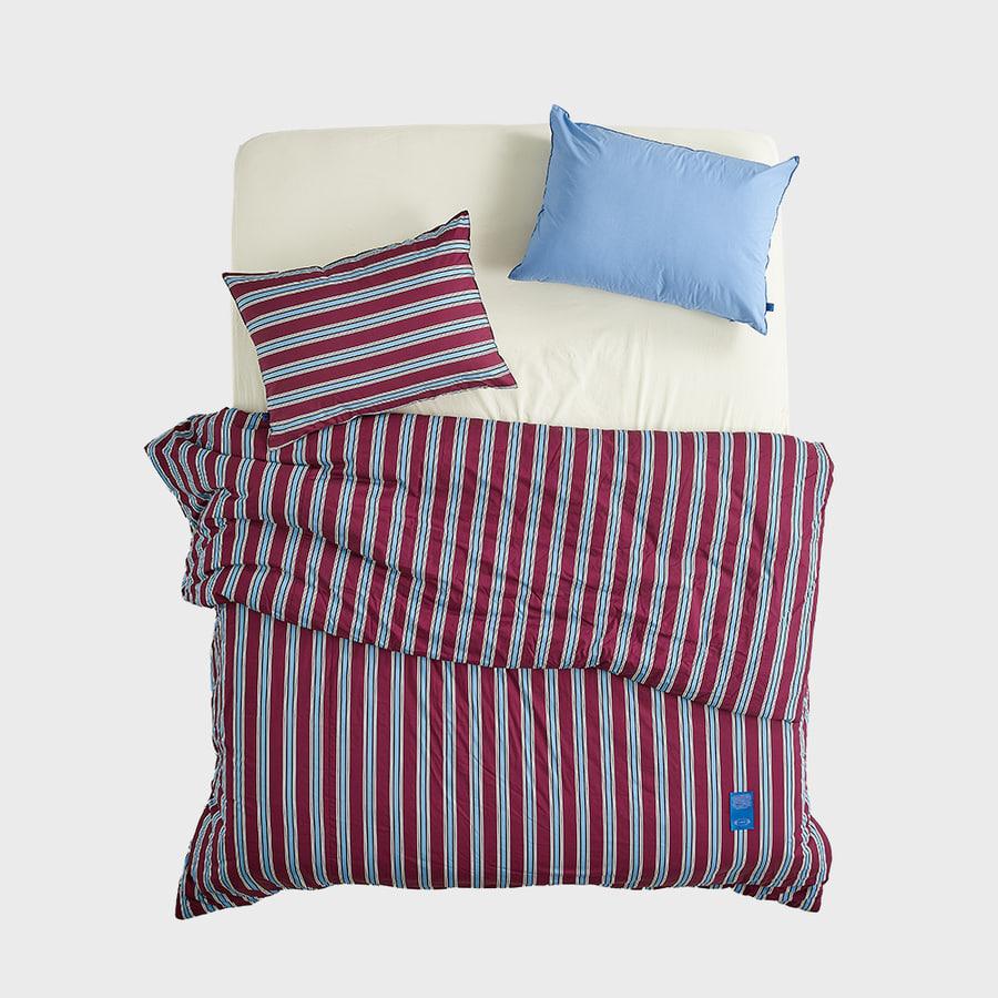 무봉제 코튼 사계절 차렵이불세트 4patterns 2sizes