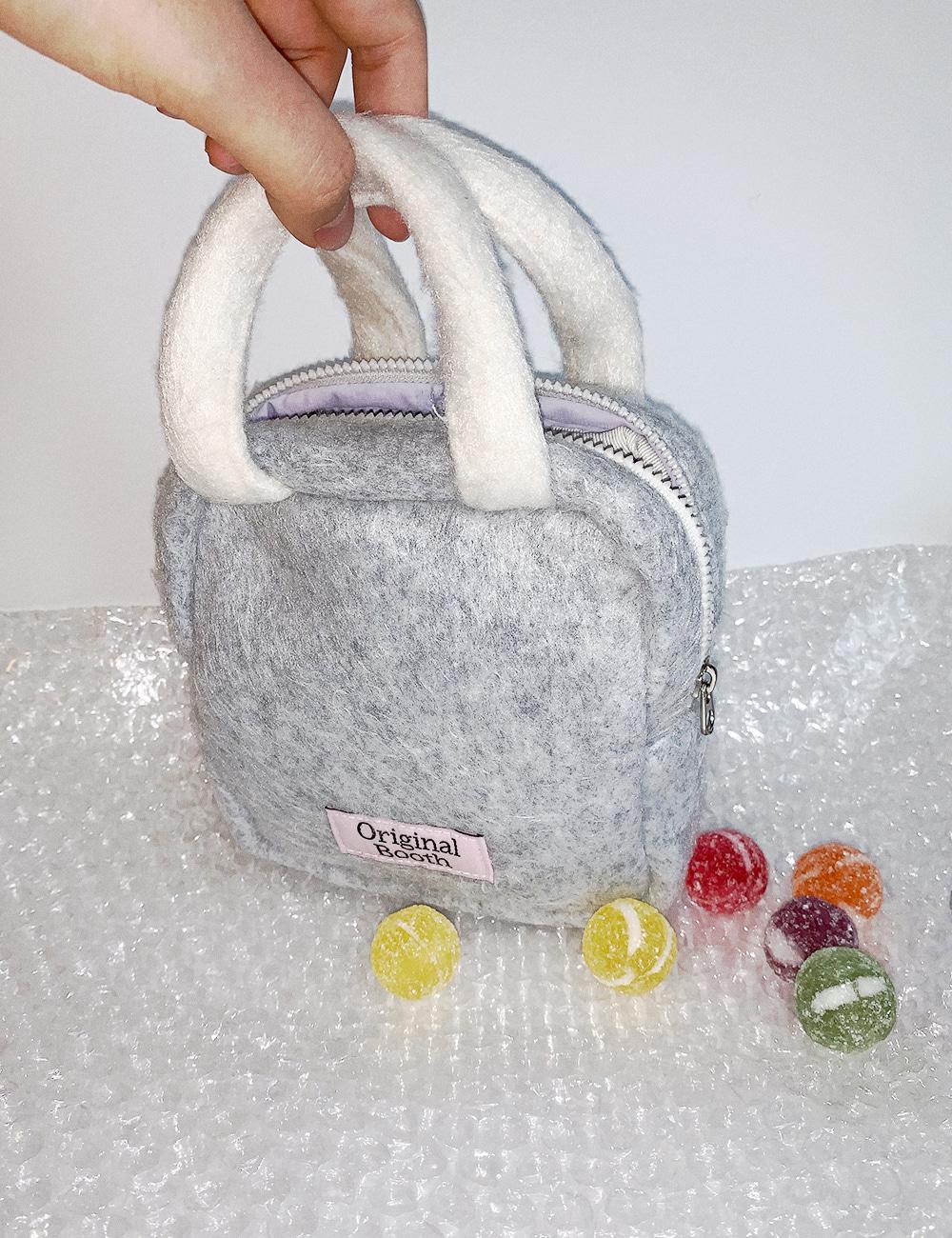 [재입고] gray bunny bag