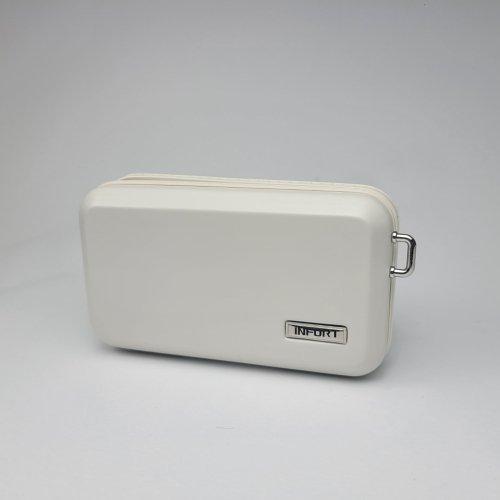 여행용 미니 크로스백 크림화이트