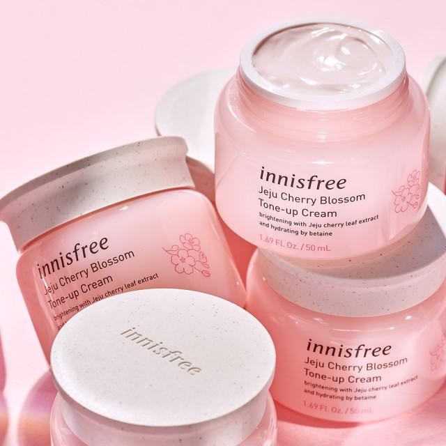 이니스프리 제주 왕벚꽃 톤업 크림 50mL (수분크림, 톤업크림, 미백크림, 파데프리)