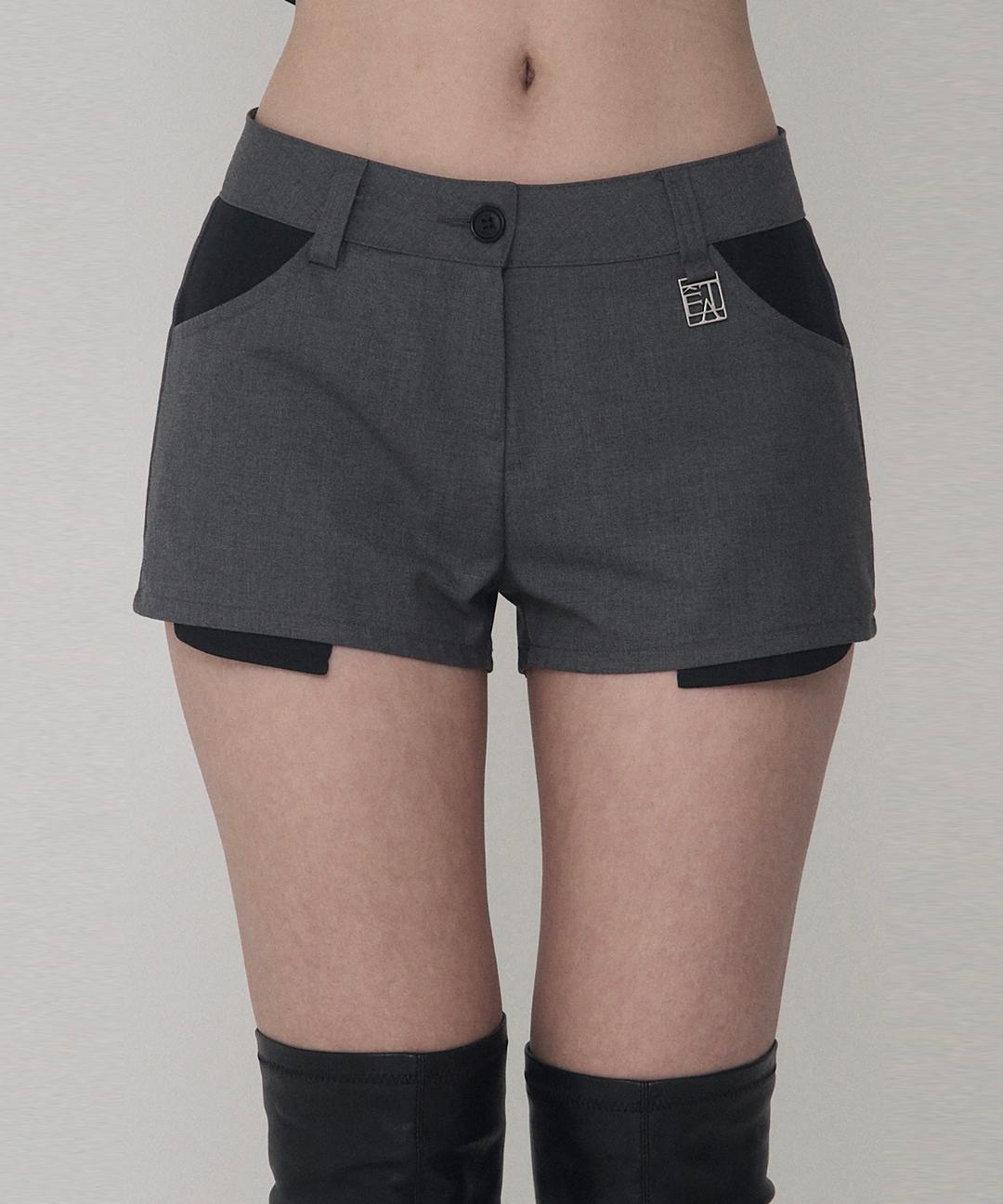 Layer Setup Micro Shorts Pants (charcoal)