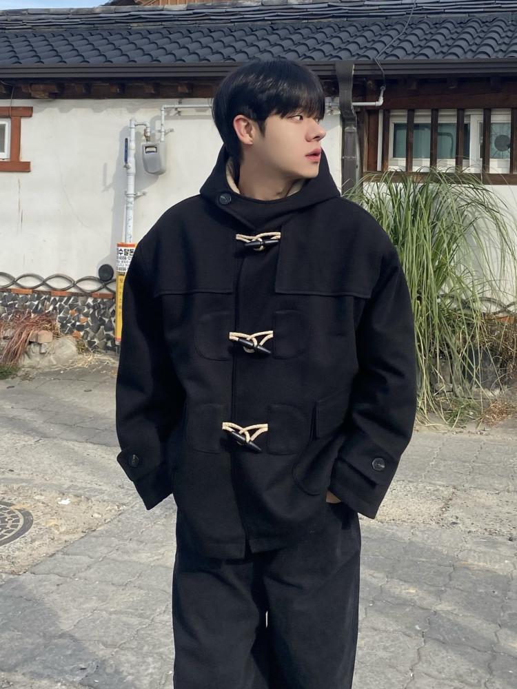 (블랙 네이비 당일출고) 조반니 숏 더플 코트 3color