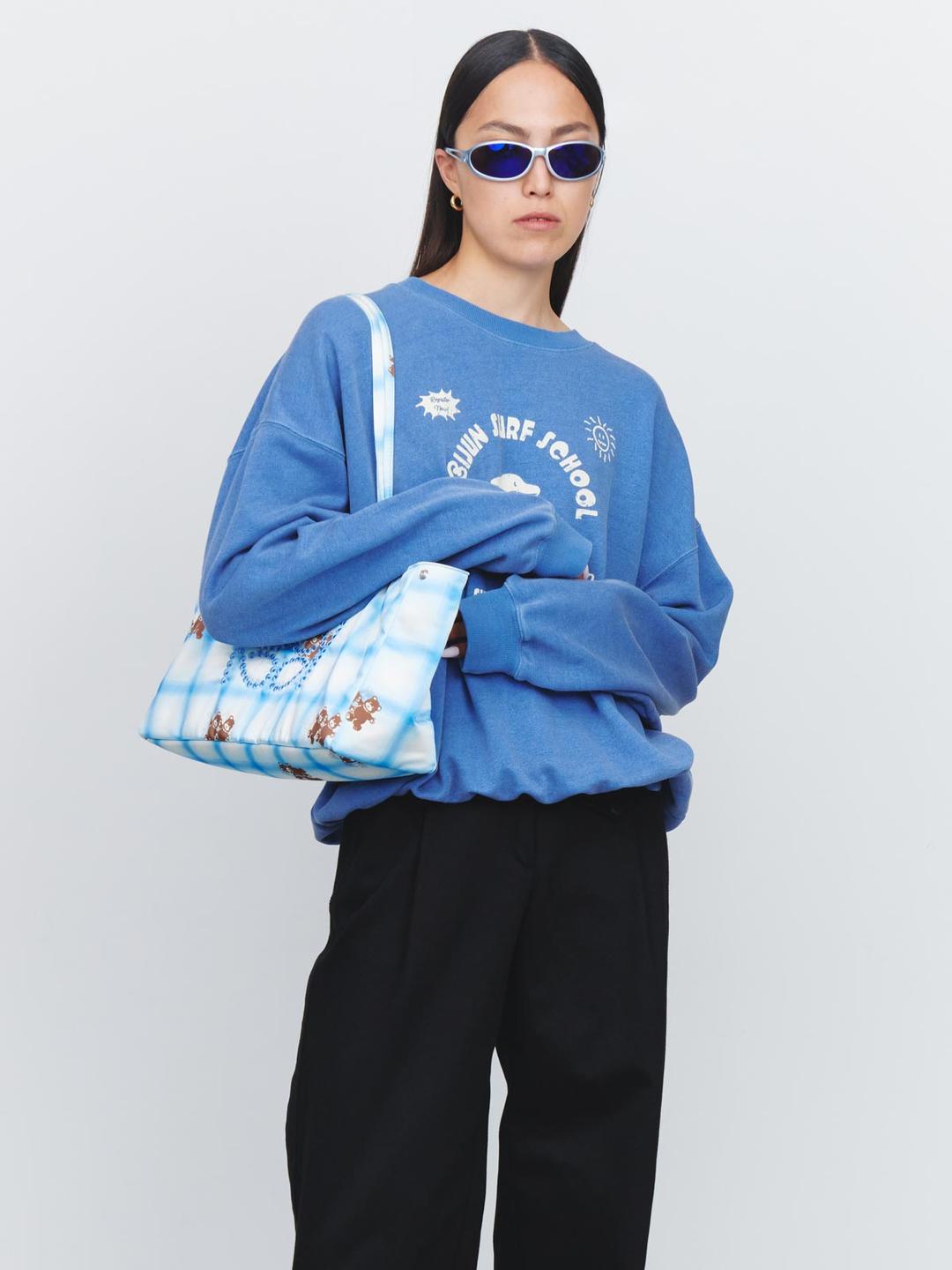 [9/13~ 예약발송] Shopper Bag Check Bear