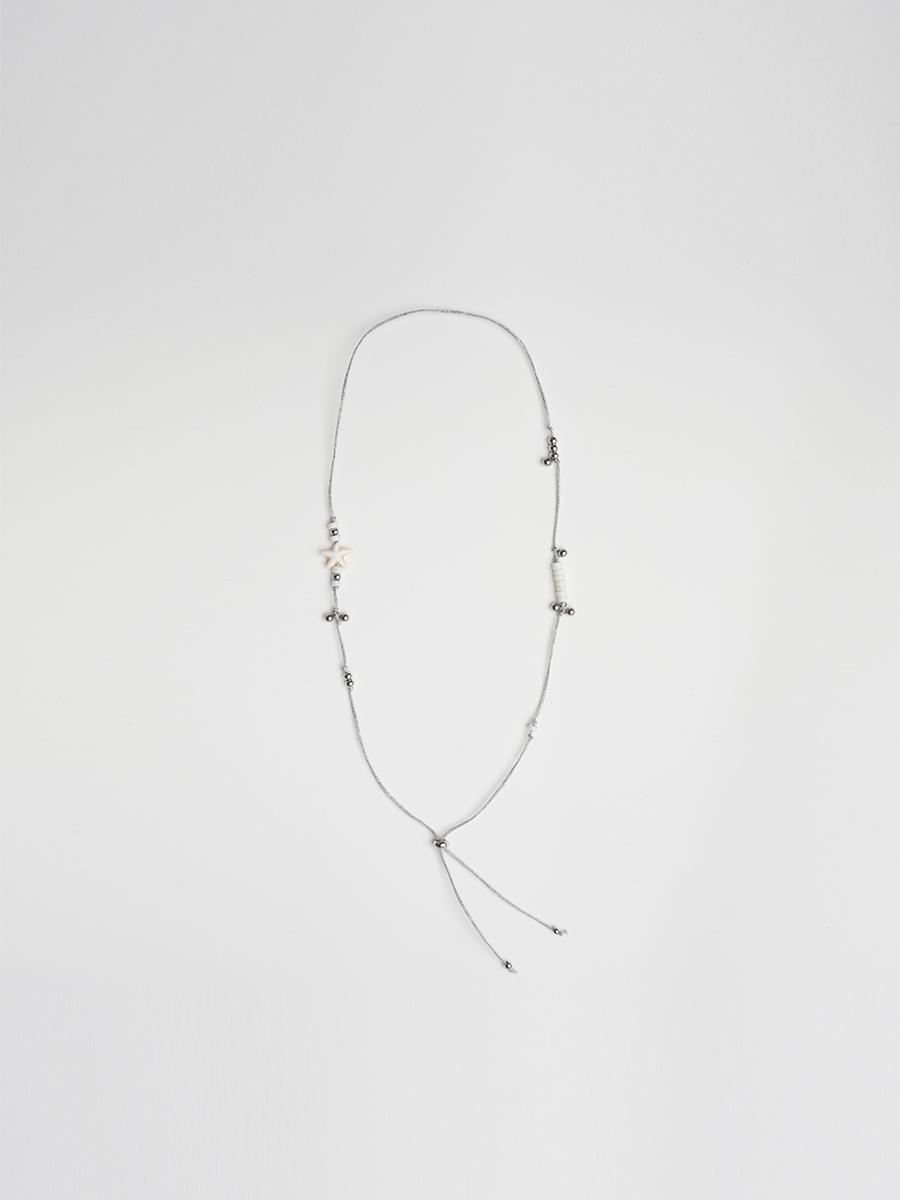 OEF Summer Casual Necklace (Silver)