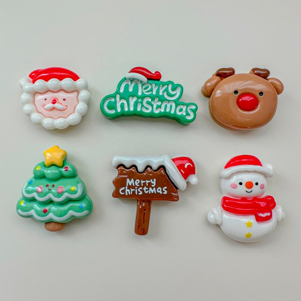 러블리 크리스마스 자석 마그넷 냉장고자석 귀여운 자석 6P