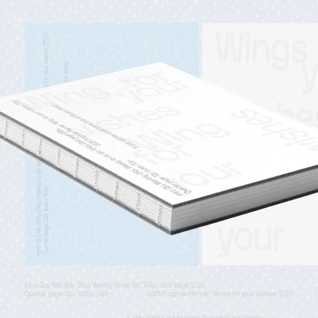 스탠다드.ver / Wings for your wishes 2025 다이어리 (koyakin) - TMM 폼