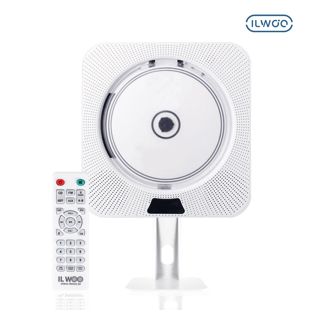 CD플레이어5 IW-CT07 블루투스 스피커 FM라디오 USB 리모컨