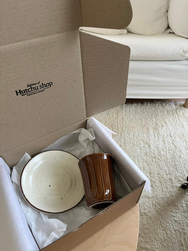 [선물포장] 집들이1인선물세트 Cozy cup and plate  / 식기선물 집들이선물 감성컵 일본컵 집들이선물 생일선물 센스있는선물 인테리어컵