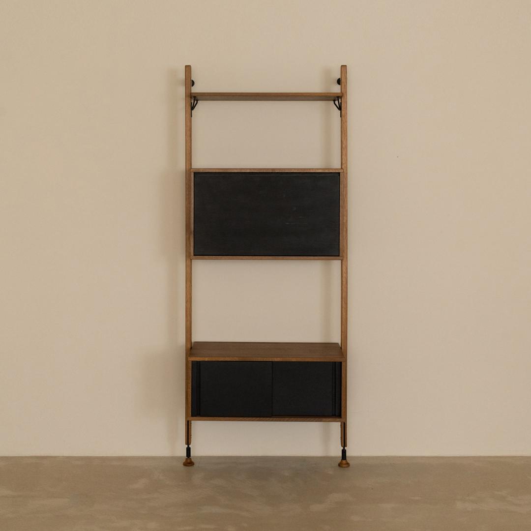 Theo wall unit with Bar counter