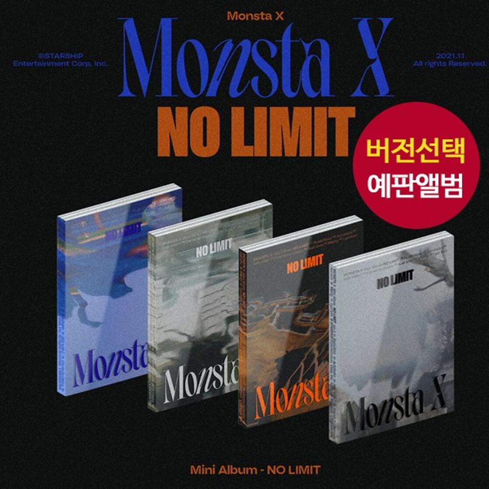 (예판 버전선택) 몬스타엑스 MONSTA X 앨범 10집 NO LIMIT 러시아워