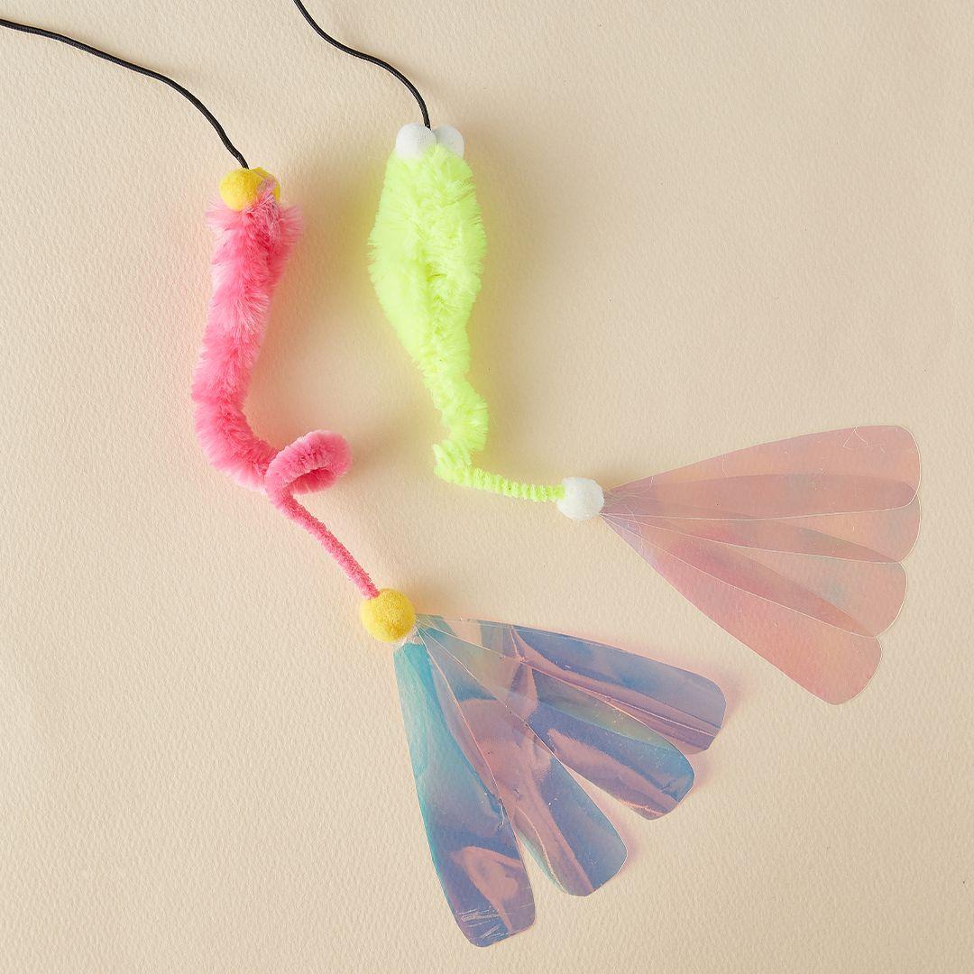 고양이섬 카샤카샤 라바 네온엘로우/네온핑크