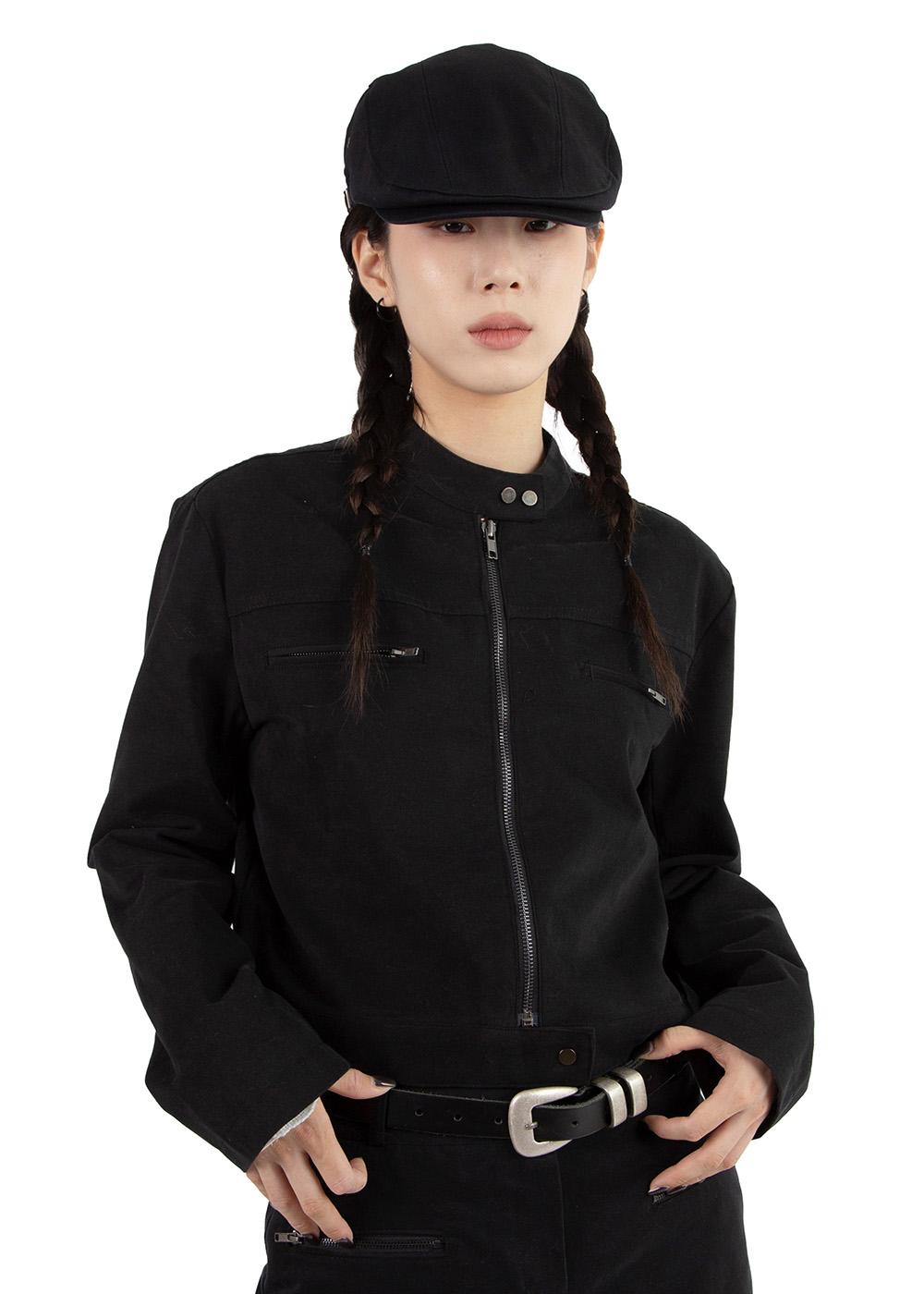 릿킴 BIKER COTTON JACKET
