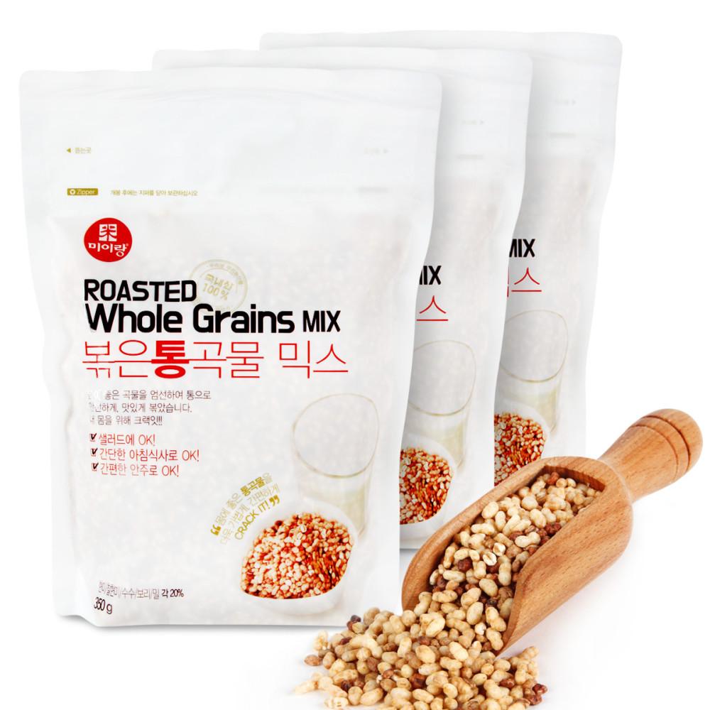 [두보식품] 볶은 통곡물Mix 350g 3봉 선식 볶은곡물 [원산지:상세설명에 표시]