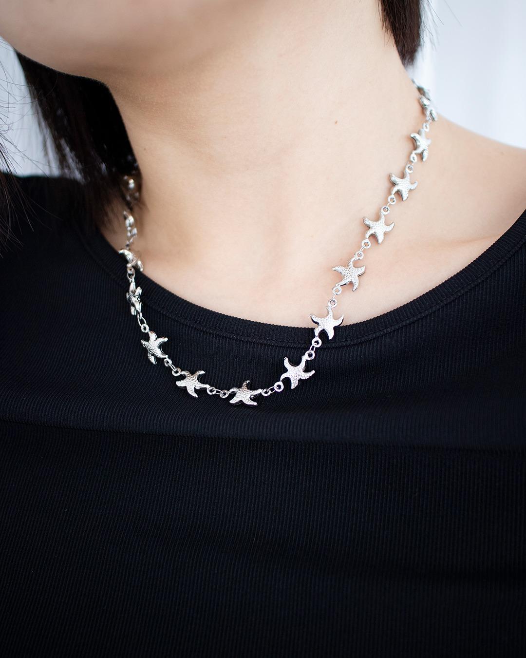 Dancing star necklace