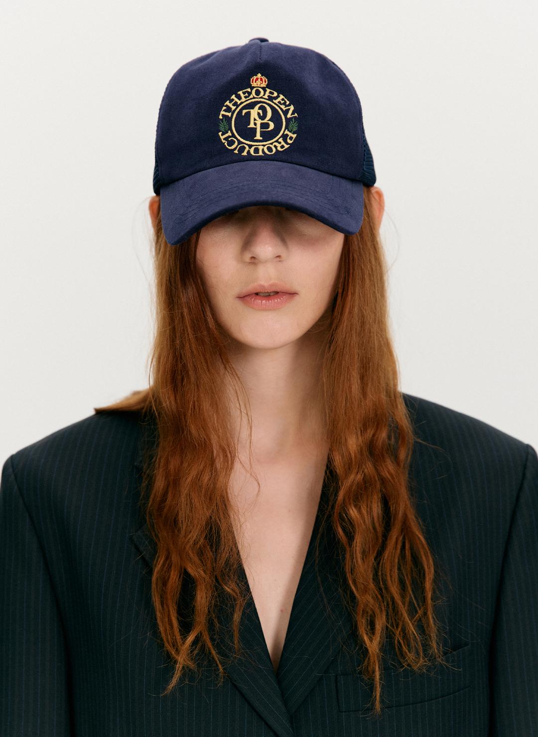 HERITAGE MESH BALL CAP, NAVY