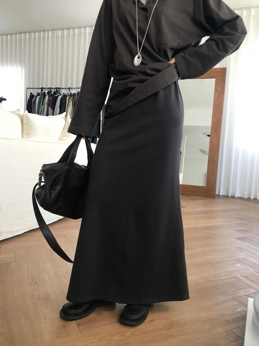 MAXI SKIRT (3COLOR)