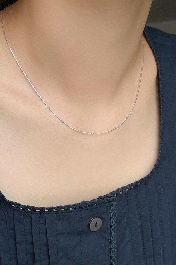 (925) Link Necklace (2colors)
