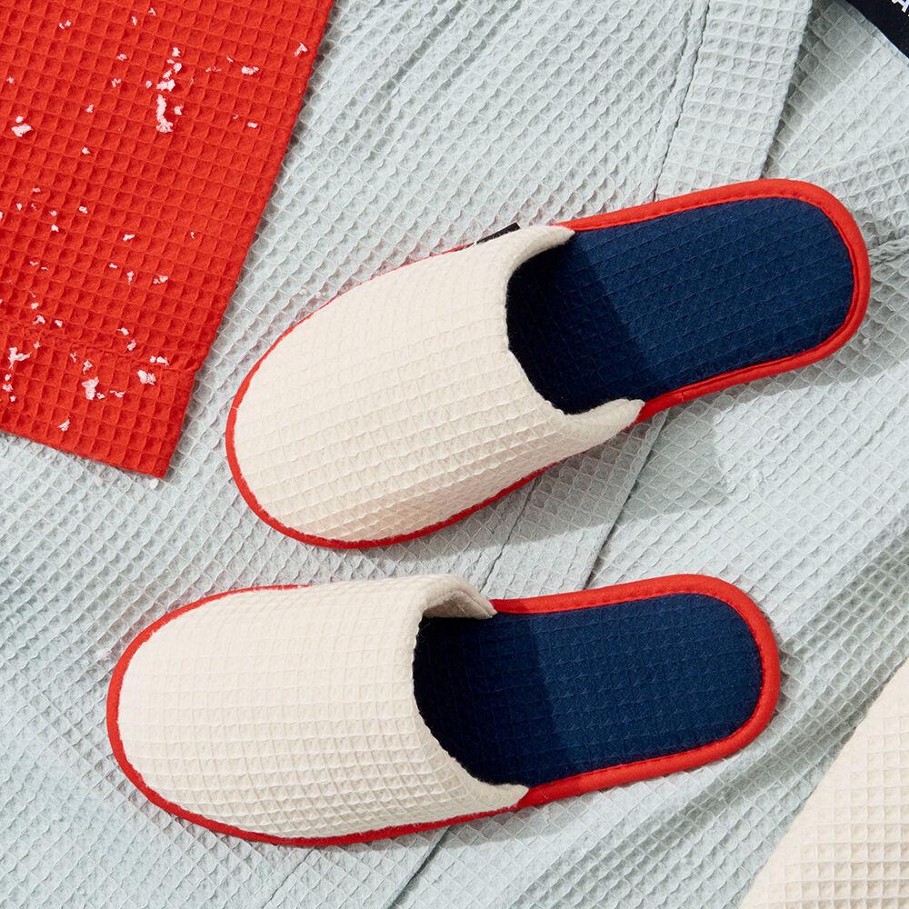 [HAY] Waffle Slippers, Cream Multi (541620) (예약주문)