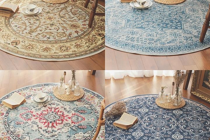 앤티크 페르시안 원형러그 카페트 모음
