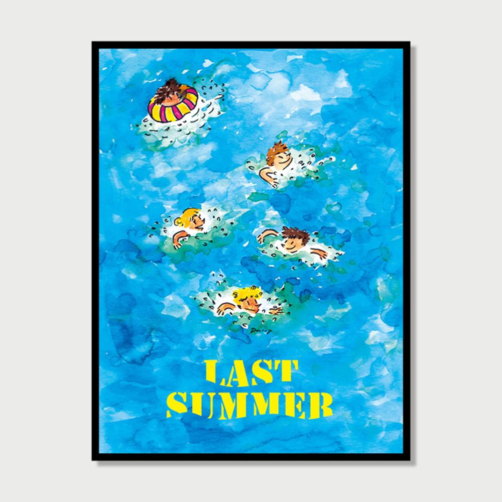 (퀸's Made)래스트 썸머 포스터(Last Summer Poster)-21cm x 30cm, 30cm x 40cm