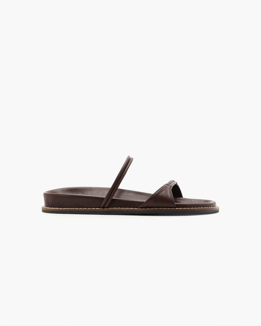 Double Soft Sandal / Brown