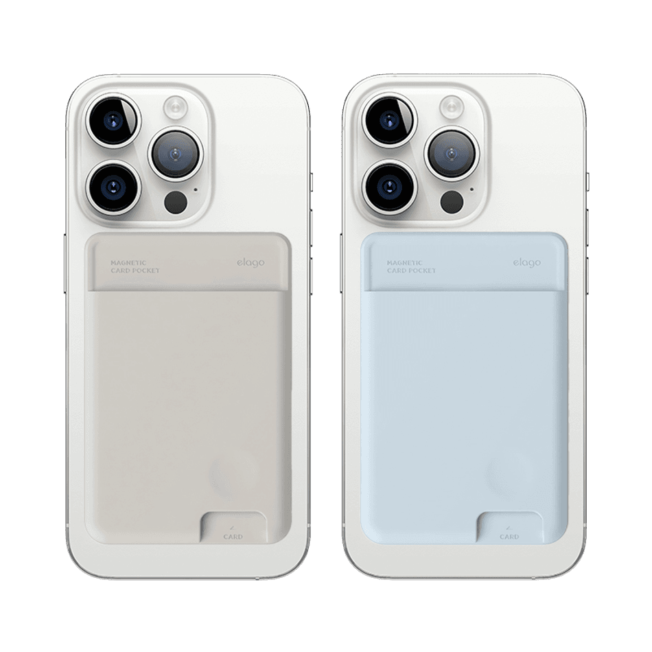 [1+1] 엘라고 맥세이프 실리콘 카드지갑 케이스