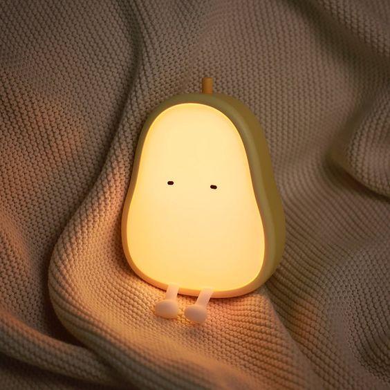 Cute Pear Night Lamp - Warm Yellow / 5W
