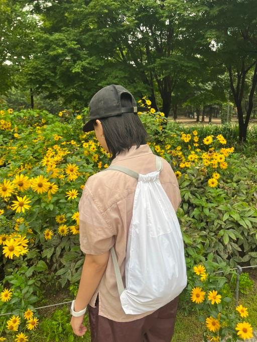 나일론 스트링 백팩 4color