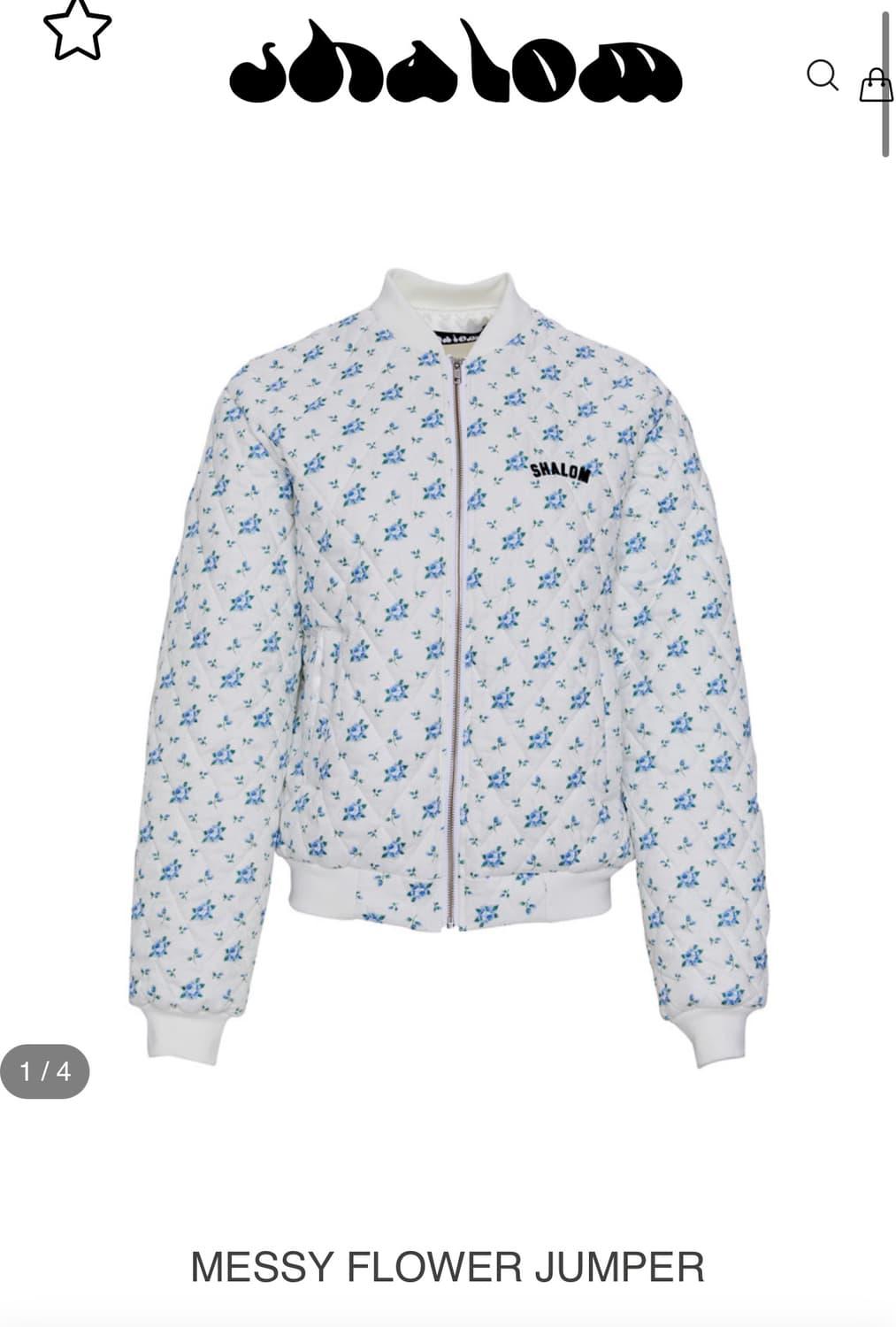 샬롬클럽 shalom club MESSY FLOWER JUMPER | 후루츠패밀리