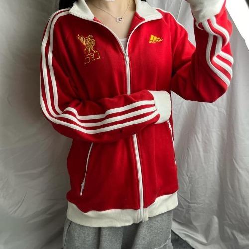 아디다스 리버풀 화이트 레드 저지 집업(100)