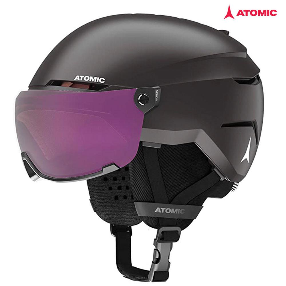 2223 아토믹 스키헬멧 세이버 스테레오 R 바이저 일체형 스노우보드