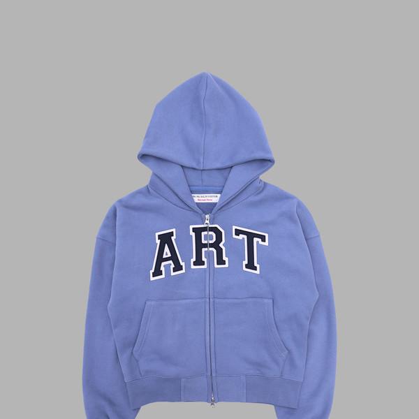 ART ZIP-UP HOODIE (DEEP BLUE)
